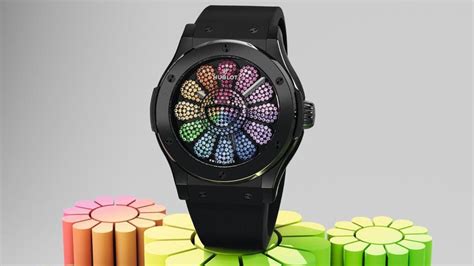 Hublot And Takashi Murakami Unveil Unique Rainbow Gemstone 